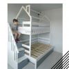 Двухъярусная кровать Двушка Трио с лестницей-комодом - Двухъярусная кровать Двушка Трио с лестницей-комодом