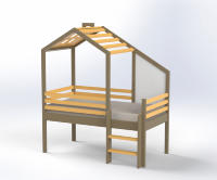 Детская кровать-домик Вардо-4