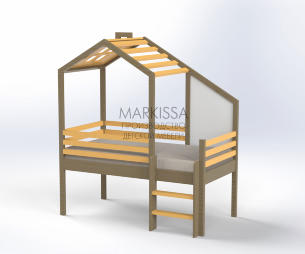 Детская кровать-домик Вардо-4