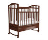 Кроватка Золушка-2 - Кроватка для новорожденных Золушка-2 вишня